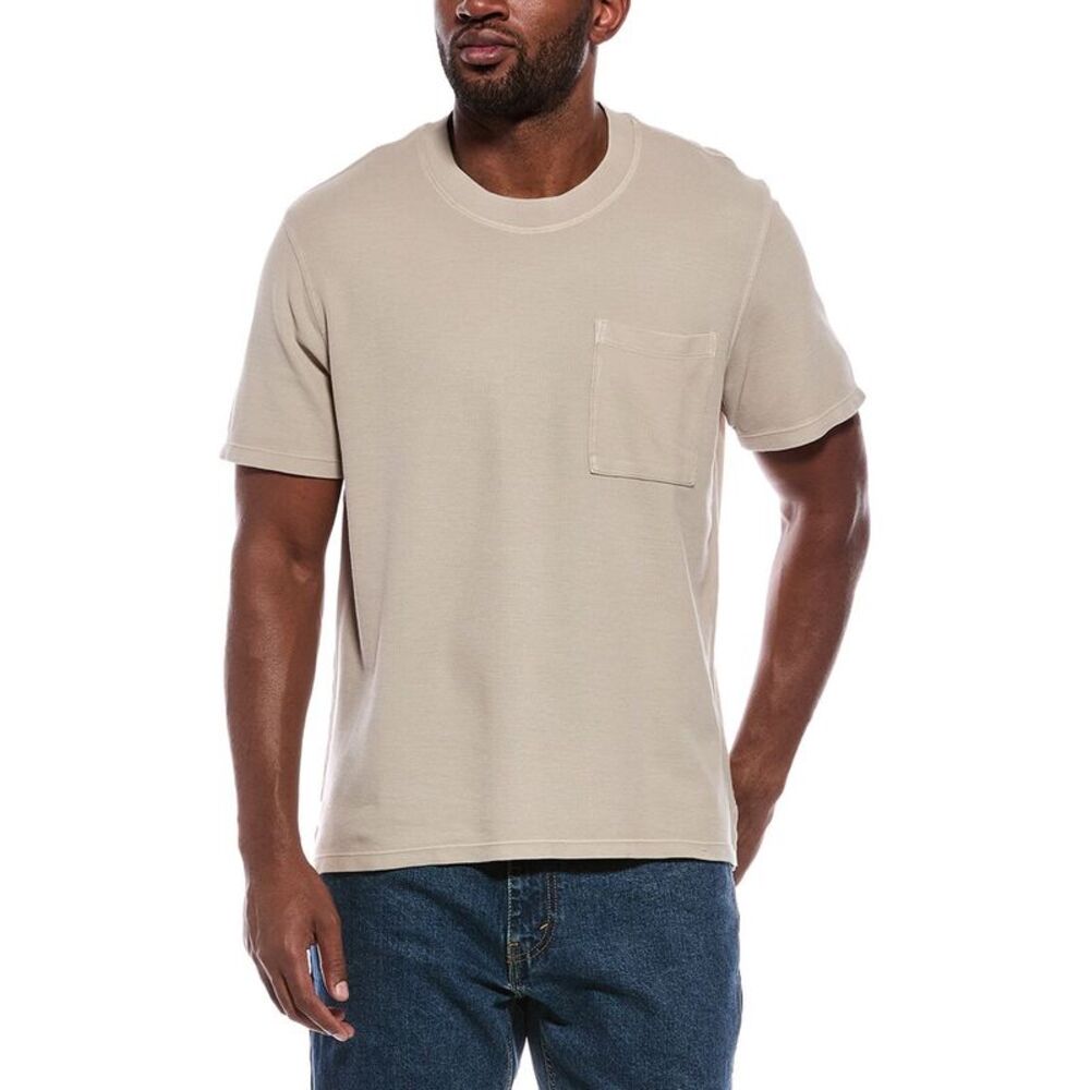 Atm Anthony Thomas Melillo Mens  Pique Crewneck T-Shirt